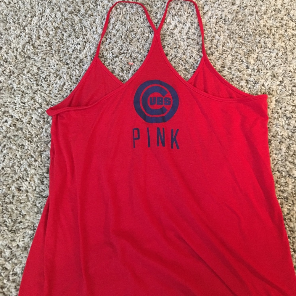Victoria's Secret PINK Chicago Cubs Tank Top