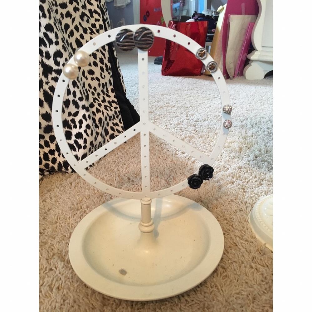 Pottery Barn earring holder