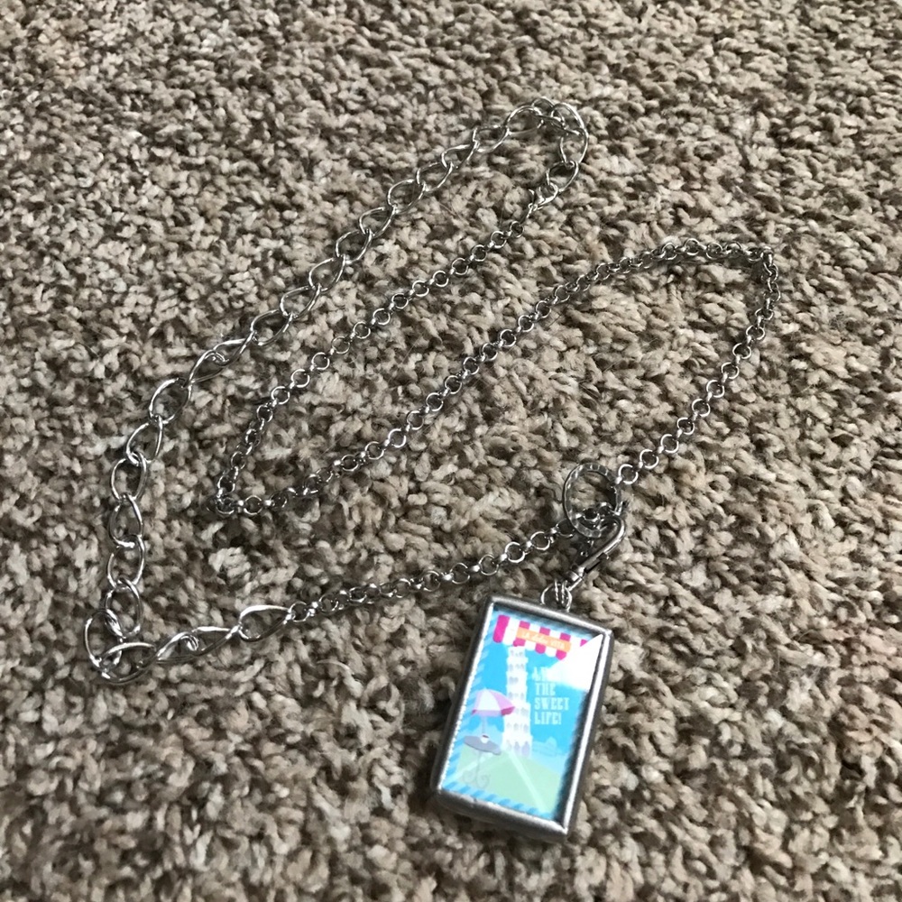Paris inspired necklace.