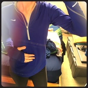 XS dri-fit Nike long sleeve in royal blue
