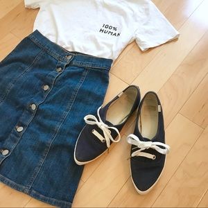 Kate Spade x Keds sneaker (navy)