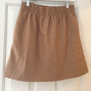 J. Crew beige skirt