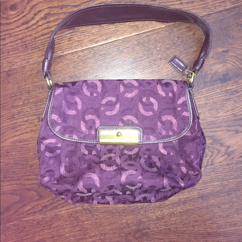 🌟Coach purse purple