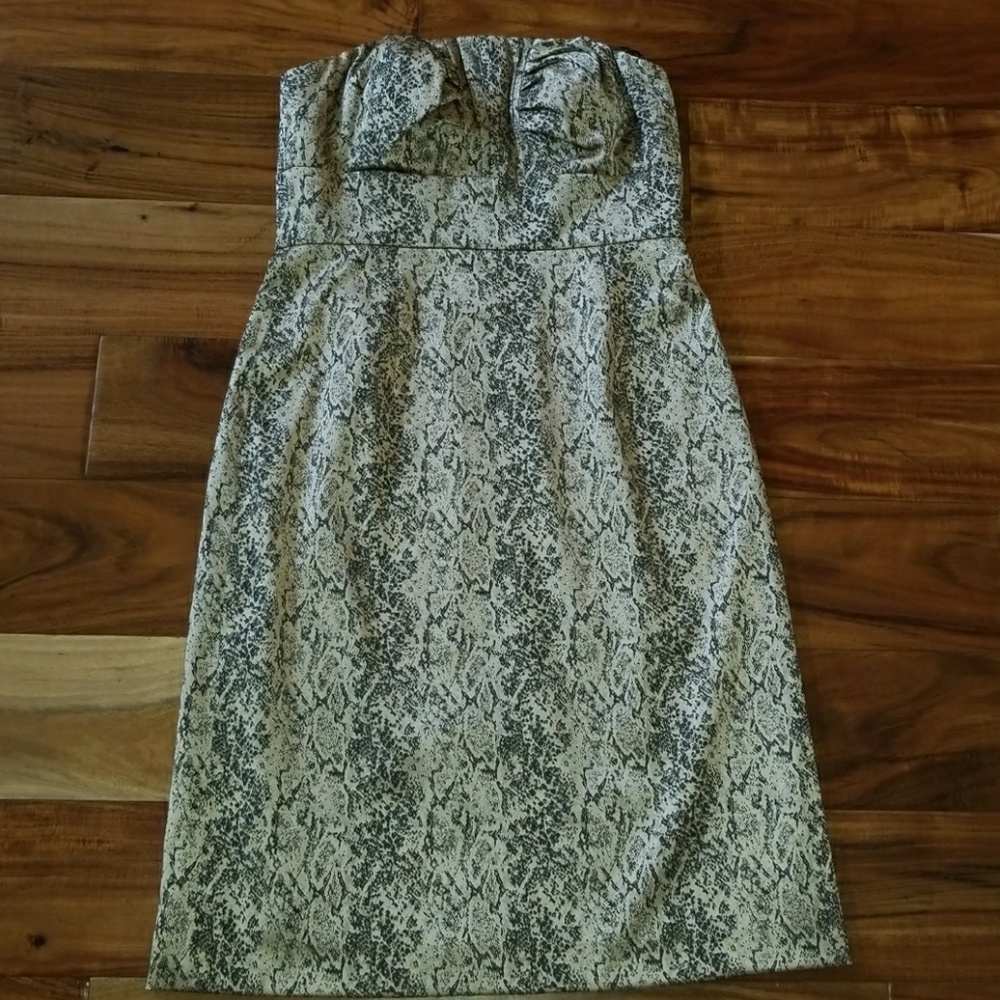 Antonio Melani strapless cocktail dress size 4