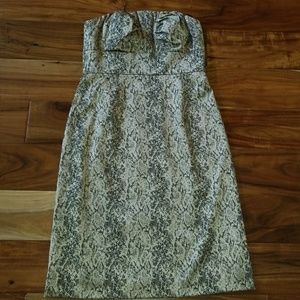 Antonio Melani strapless cocktail dress size 4