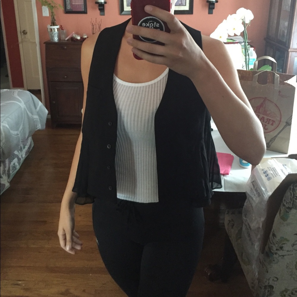 BCBGeneration Black Vest