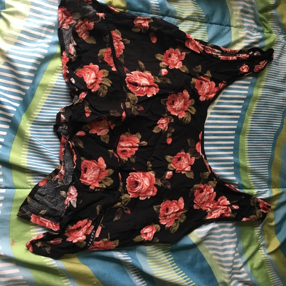 Floral tank top