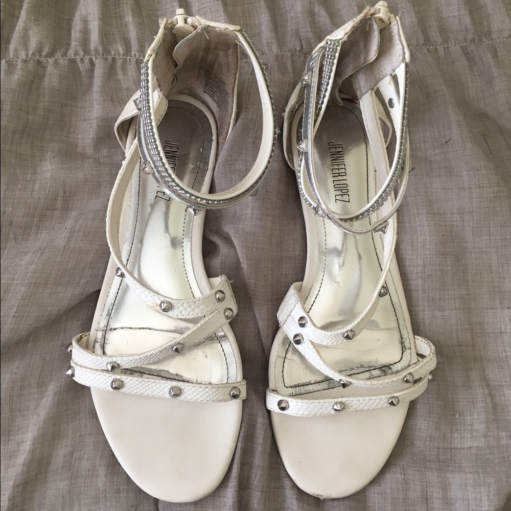 STUDDED GLADIATOR SANDALS