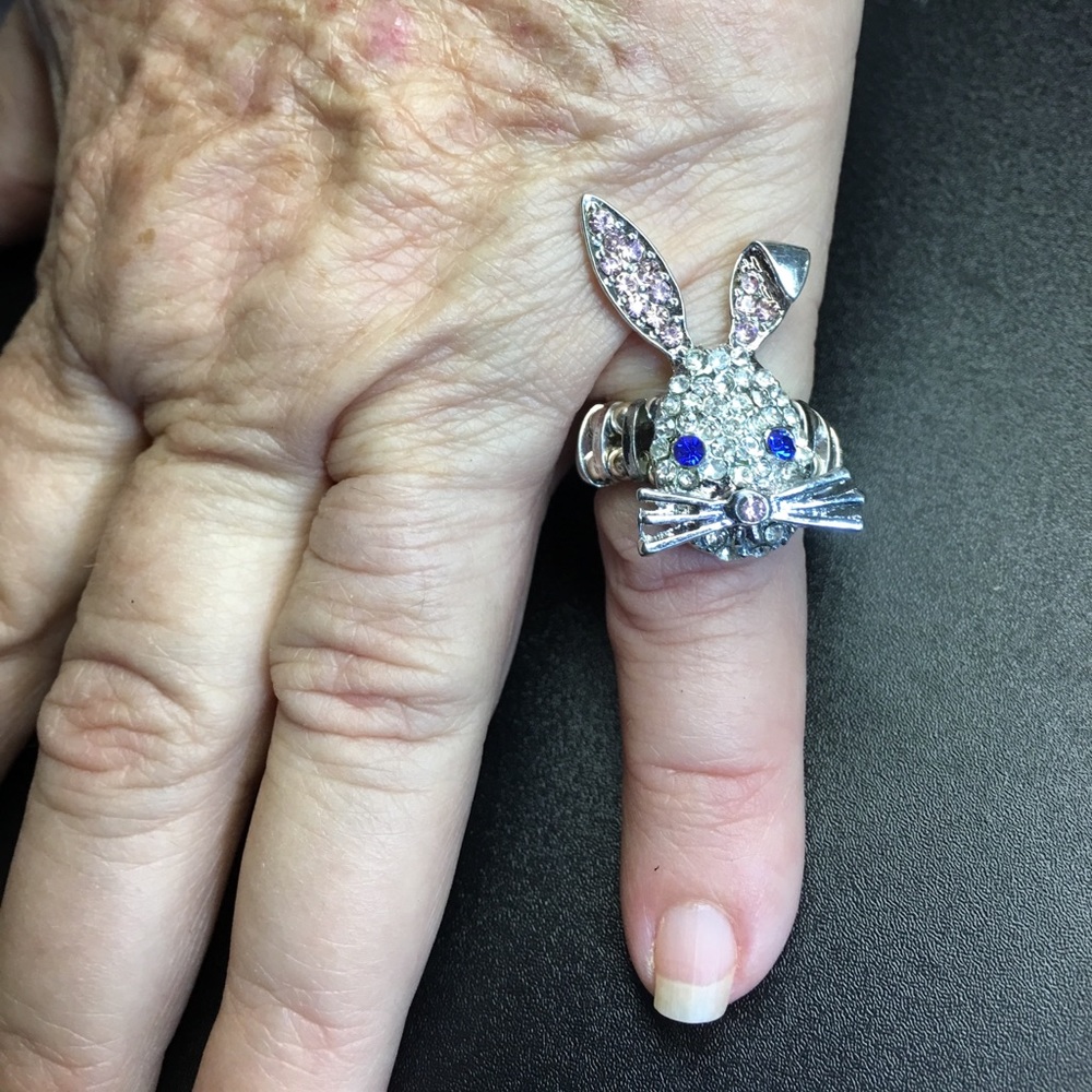 Easter Rabbit Head. Stretch one Size
