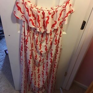 Fantastic Fawn Seahorse Maxi Dress