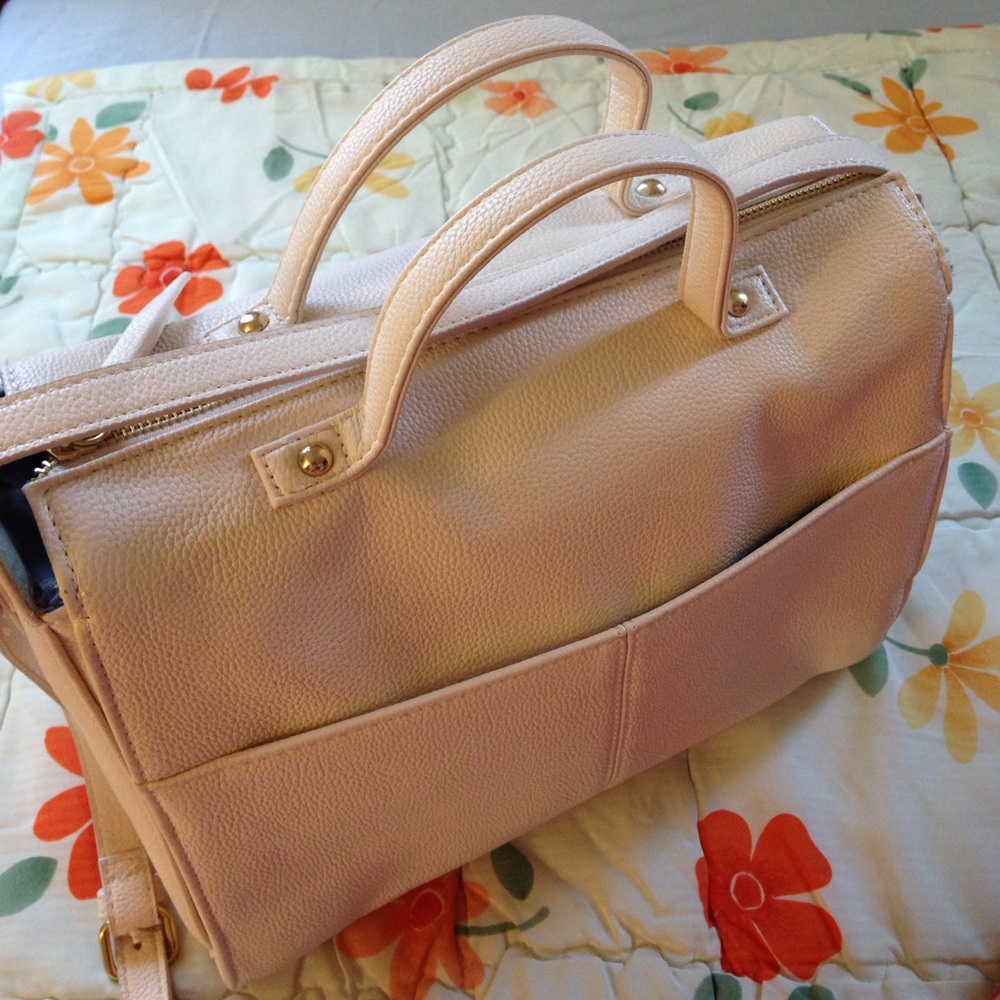 Forever 21 white bag
