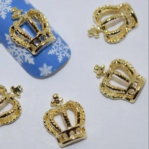 10 pcs crown for nail art