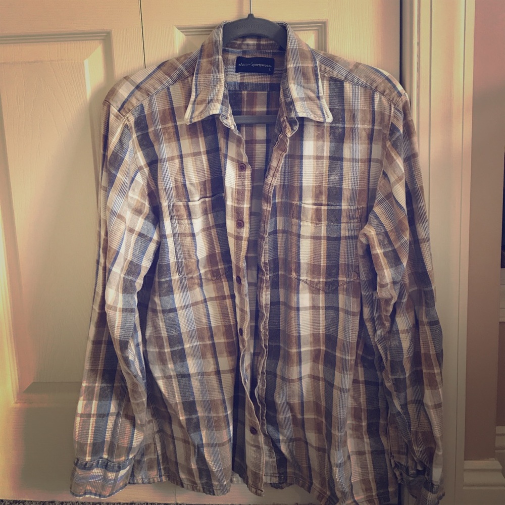 Vintage oversized flannel
