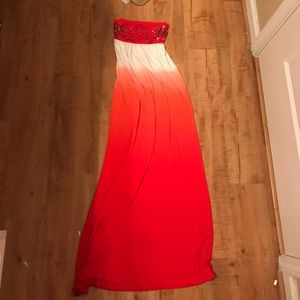 Ombré Maxi Dress - XS