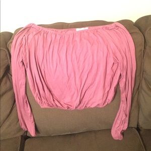 Off the shoulder top