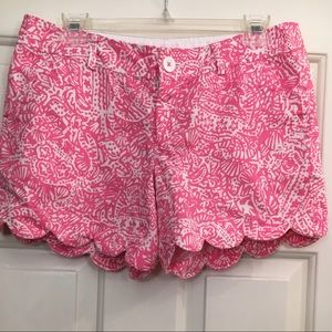 Lilly Pulitzer Pink Buttercup Short Size 6