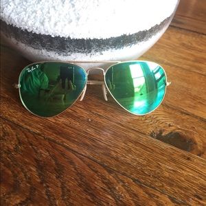 Ray Ban Green Flash Lens