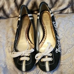 JUICY COUTURE size 7 suede dress shoe