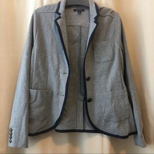 Gray Lands End Blazer - Size 12