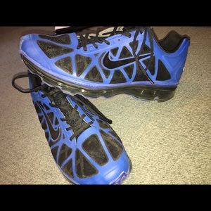 Size 12 Nike style Airmax (Royal blue & Black)