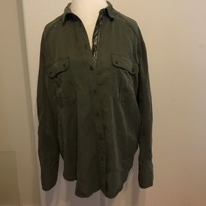 Free People long sleeve button up