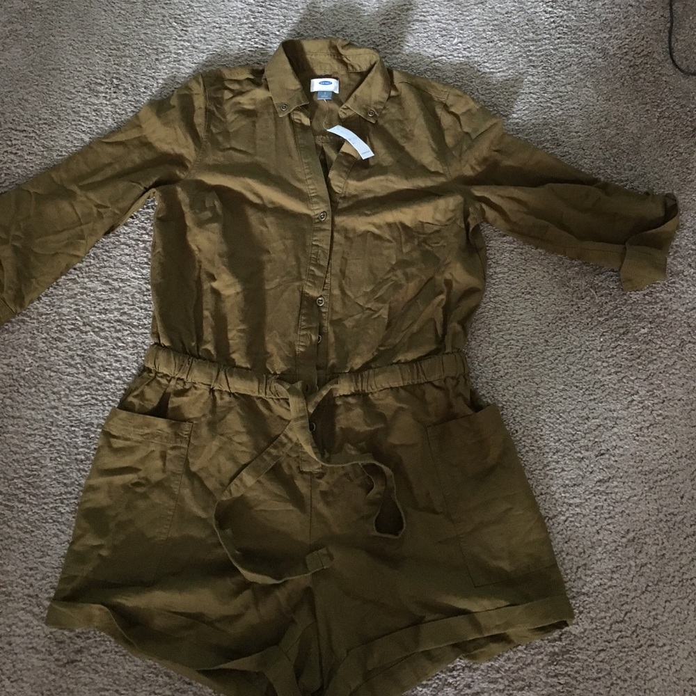 3/4 Sleeve Short Romper