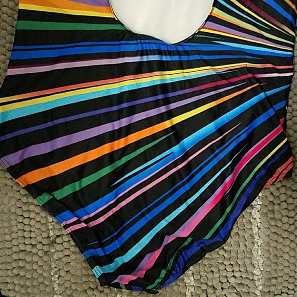 Plus Size sexy multi color MONOKINI SWIMSUIT - Picture 3 of 6