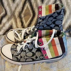 Coach size 7 high tops