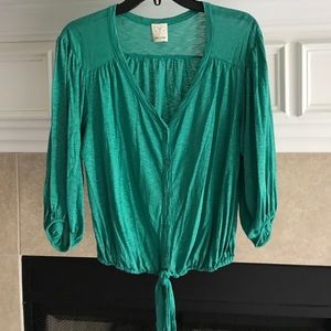 Ella Moss green top