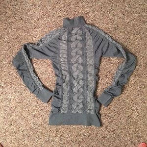 Athleta Long Sleeve Mock-Turtleneck
