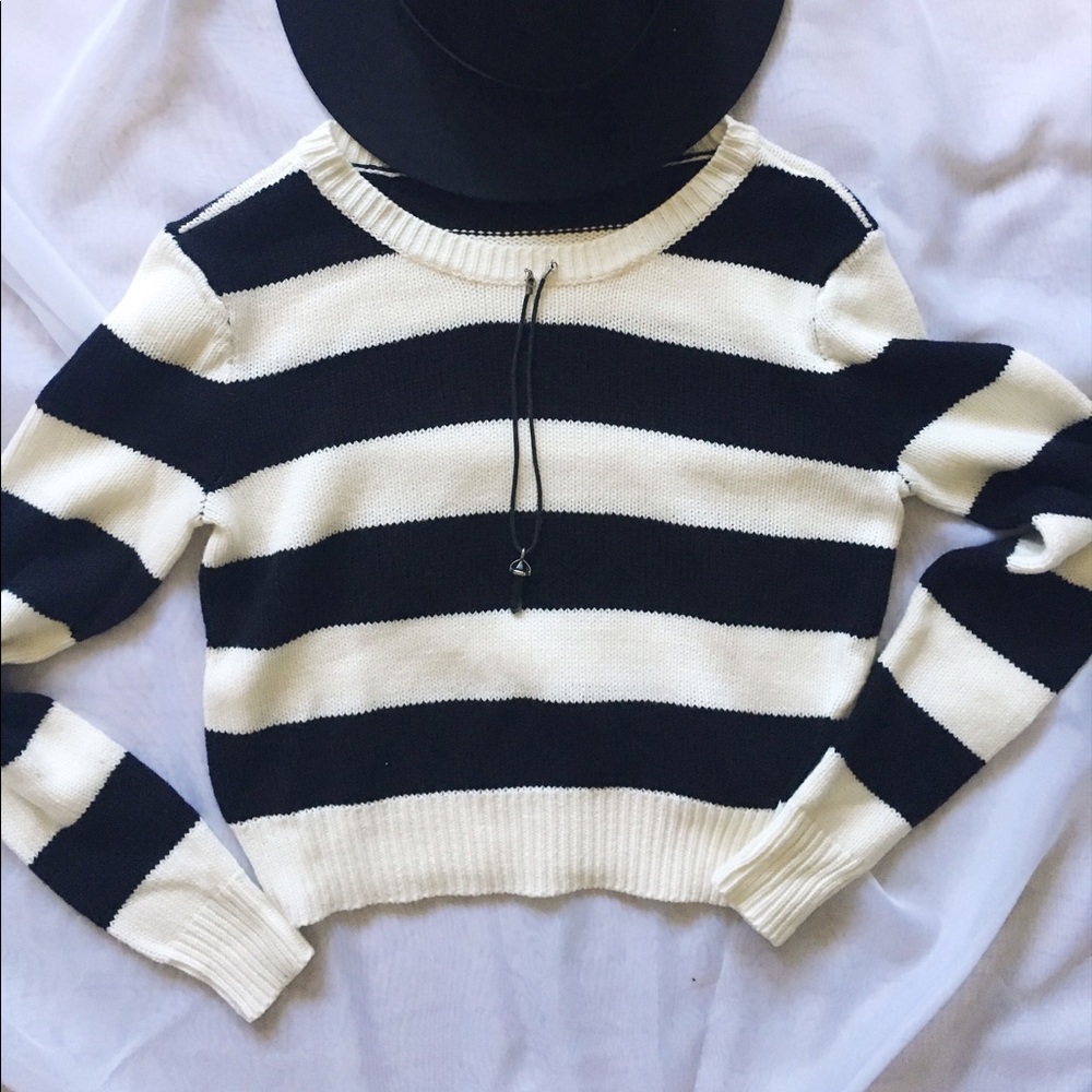 striped sweater