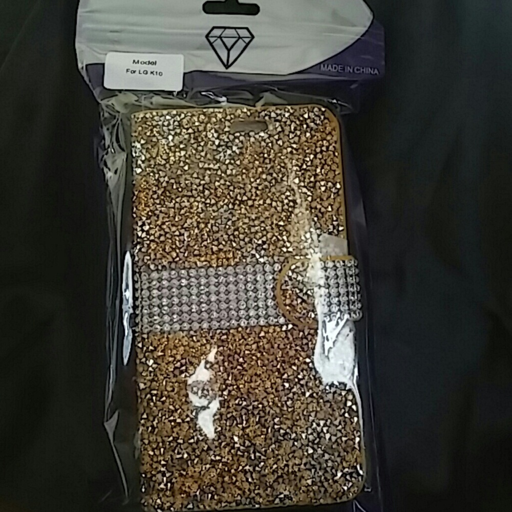 🎯 NWT Bling LG K10 Phone Case