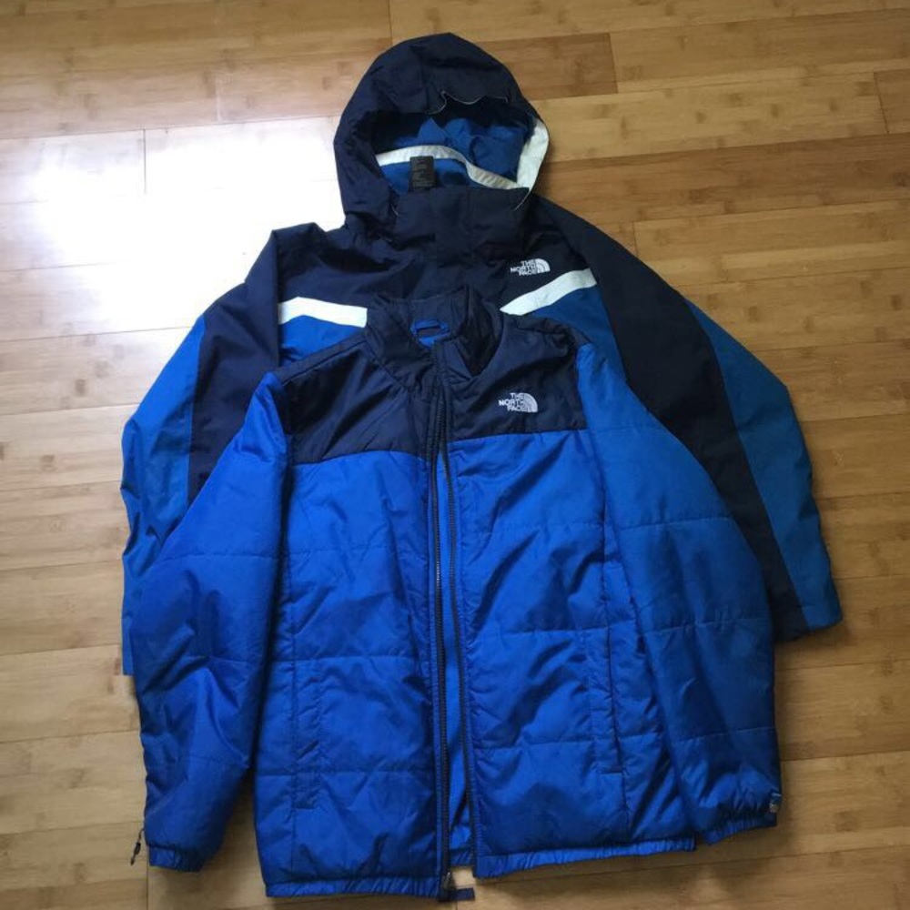 Two-in-One Boys North Face Winter/Rain Jacket