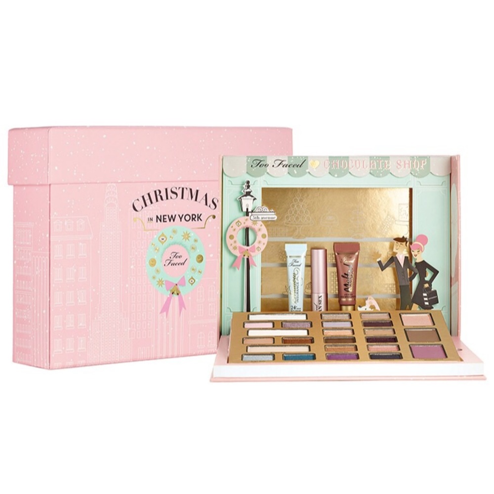 NIB Too Faced Christmas in New York Chocolate Shop