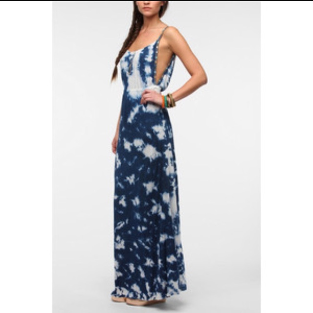Ecote Urban Outfitters Tie Dye Maxi Dress