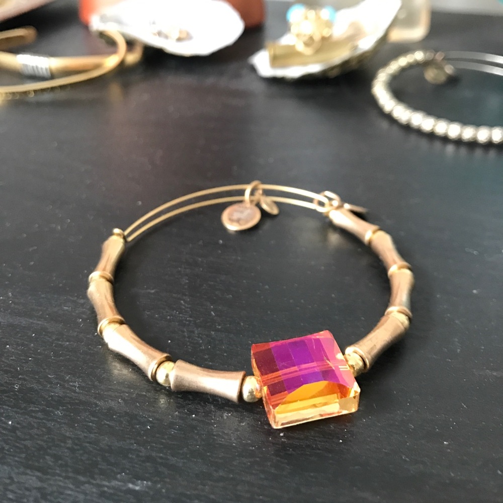 Alex and Ani gold Bangle