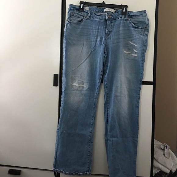Torrid size 18 light boot cut jeans - Picture 1 of 3