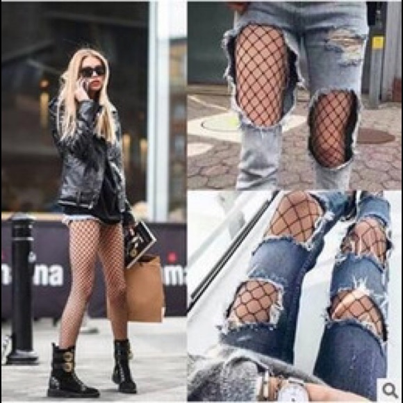  FISH NET HOSE - Picture 3 of 5