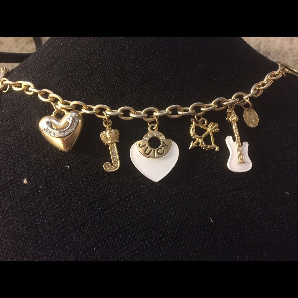 Beautiful juicy couture charm bracelet