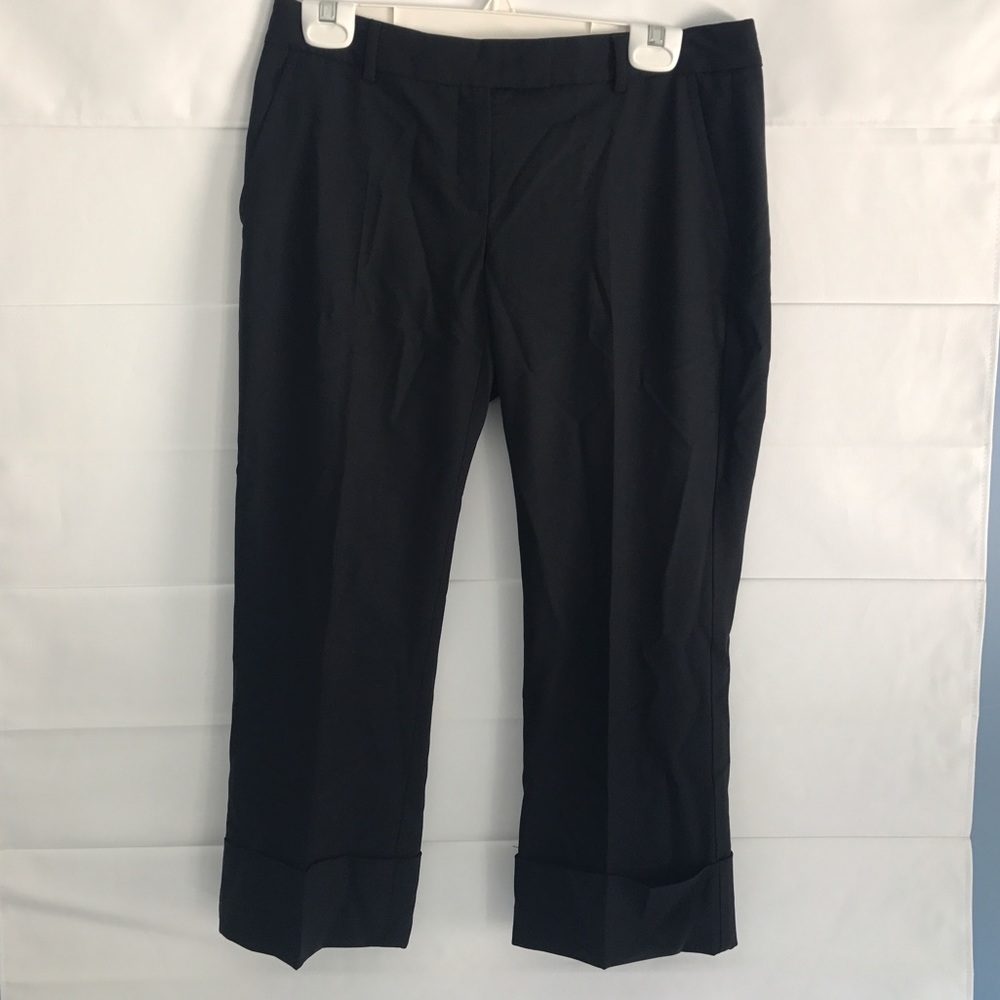 Theory cuffed capri pants
