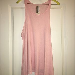 Free people pink tank top