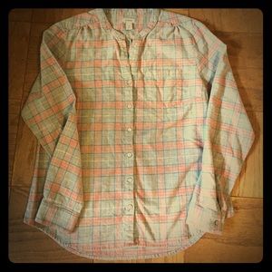 L.L. Bean Flannel Casual Button Down