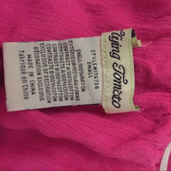 Flying Tomato Crop Top - Picture 4 of 4