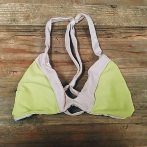 Acacia swimwear lilikoi Biarritz top size M