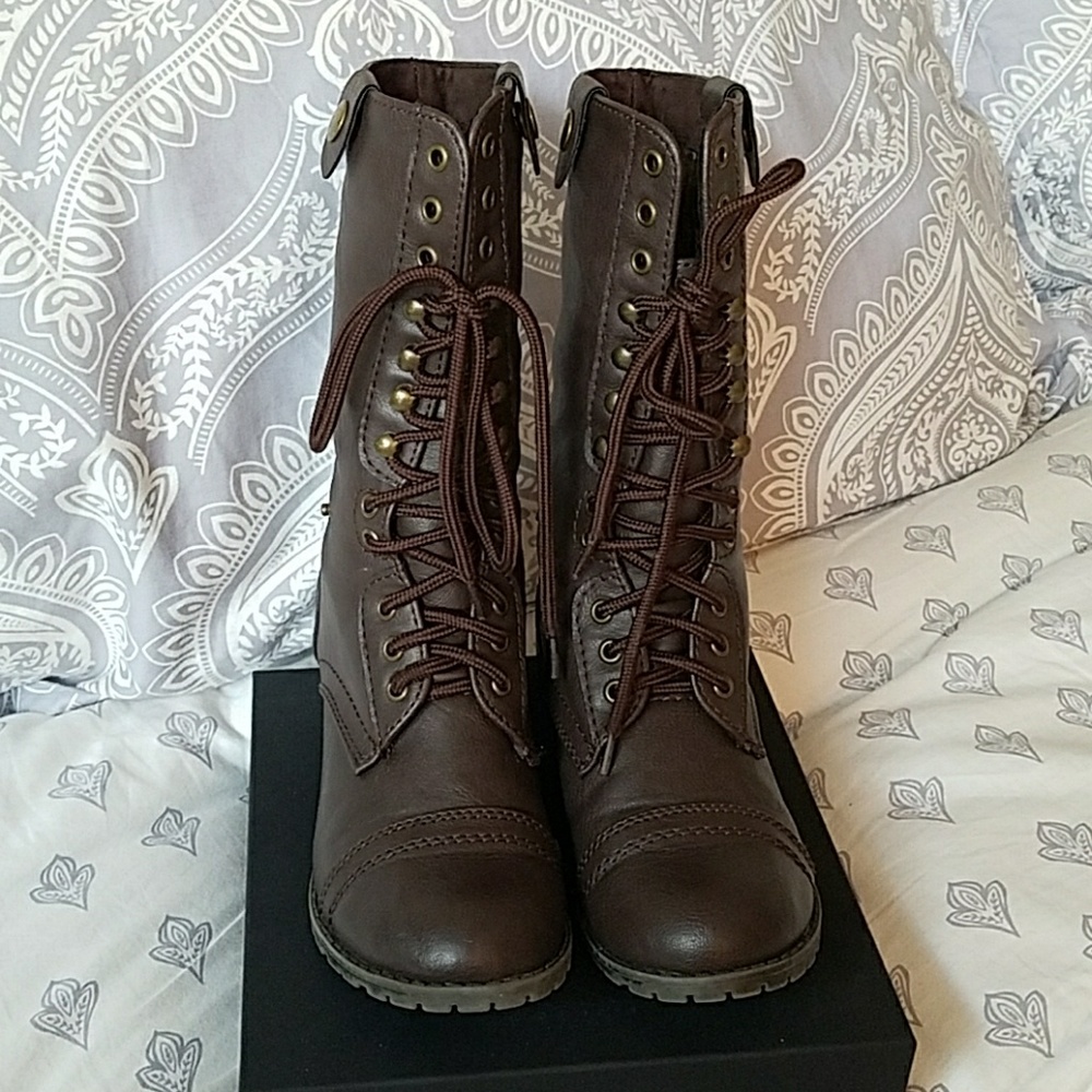 Brown boots