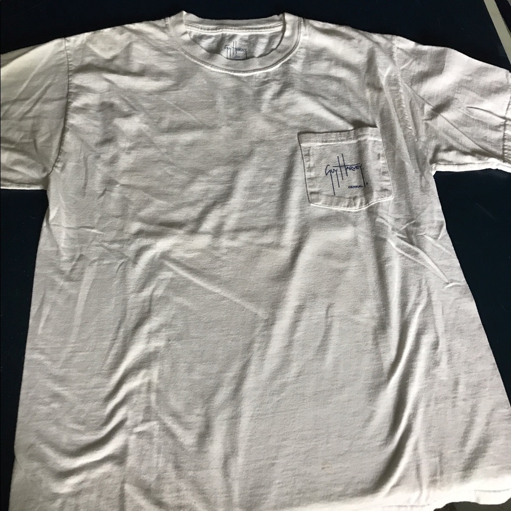 Guy Harvey white shirt size M