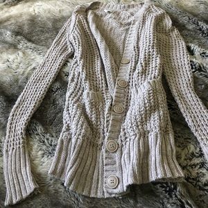AE Knit Long Cardigan
