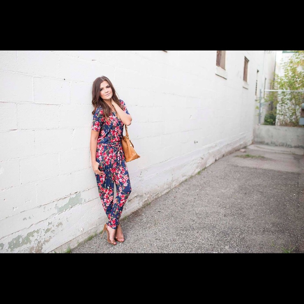 EVA JO Floral Romper