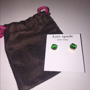 Kate Spade Emerald Earrings