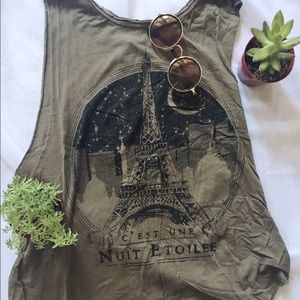 forever21 paris muscle tank